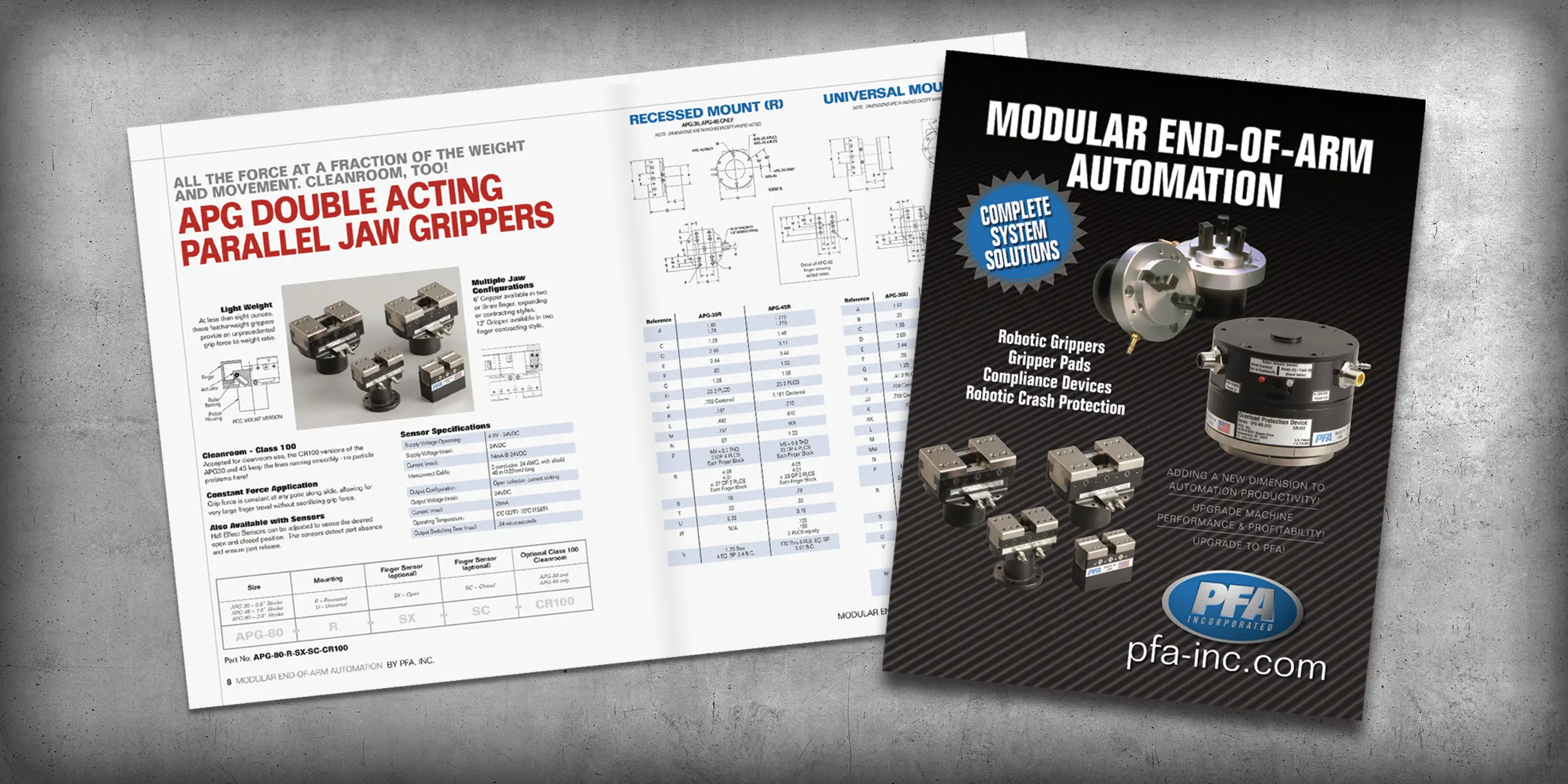 PFA in Germantown Wi specializes in Automation and Side Action Systems