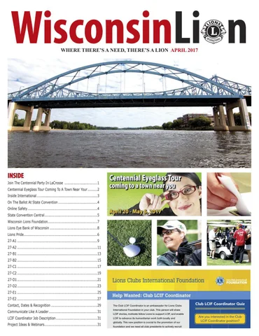 The Wisconsin Lion April 2017