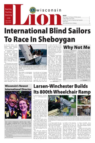 The Wisconsin Lion August 2014