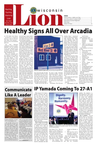 The Wisconsin Lion December 2015/January 2016