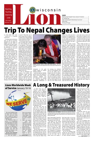 The Wisconsin Lion December 2014