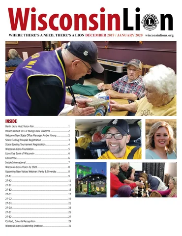 The Wisconsin Lion December 2019/January 2020