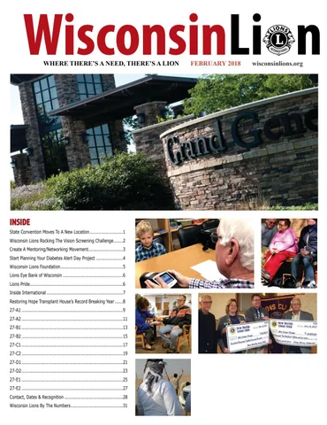 The Wisconsin Lion February 2018