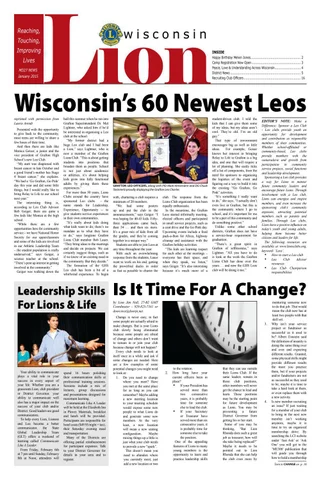 The Wisconsin Lion January 2015