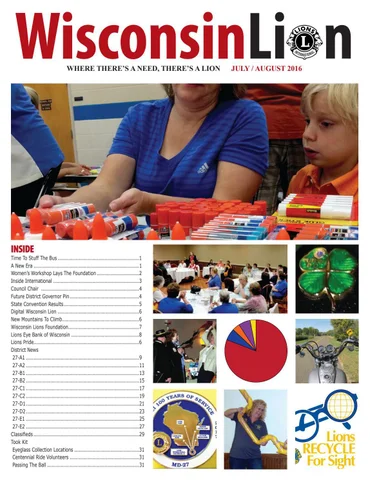The Wisconsin Lion July/August 2016