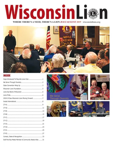 The Wisconsin Lion July/August 2019