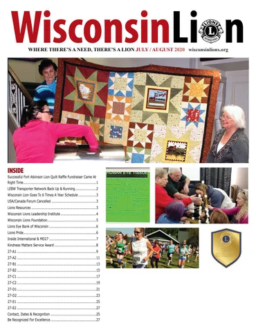 The Wisconsin Lion July/August 2020