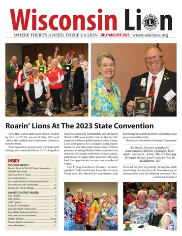 The Wisconsin Lion July/August 2023
