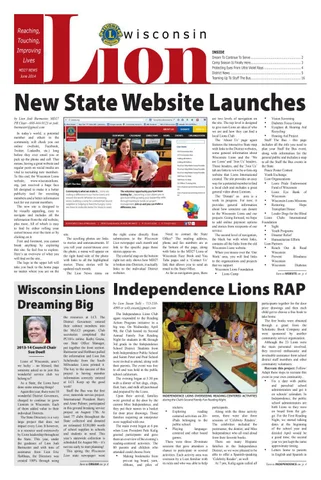 The Wisconsin Lion June 2014