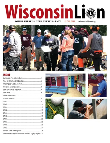 The Wisconsin Lion June 2018
