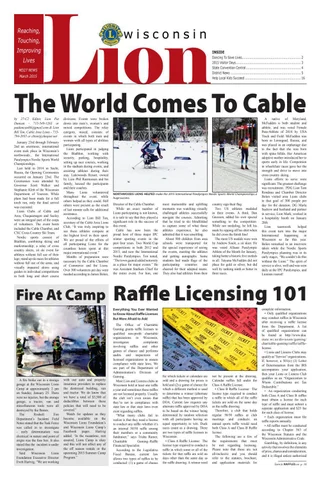 The Wisconsin Lion March 2015