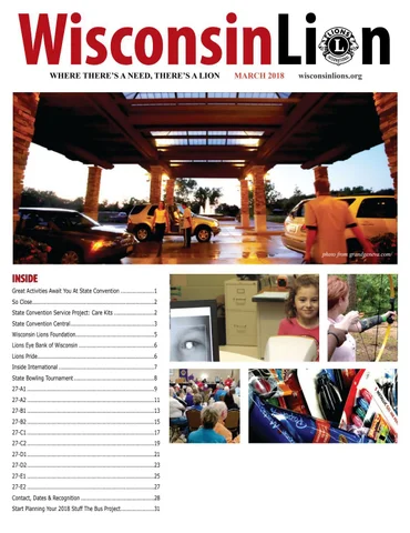 The Wisconsin Lion March 2018