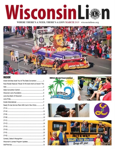 The Wisconsin Lion March 2019