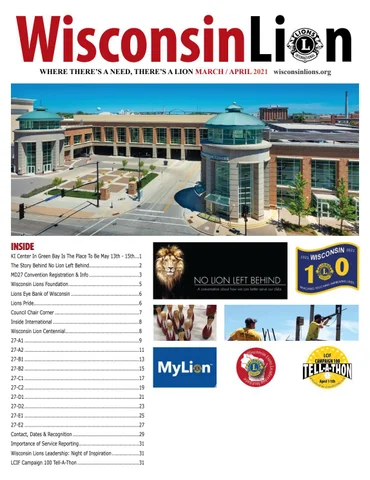 The Wisconsin Lion March/April 2021