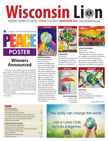 The Wisconsin Lion March/April 2023