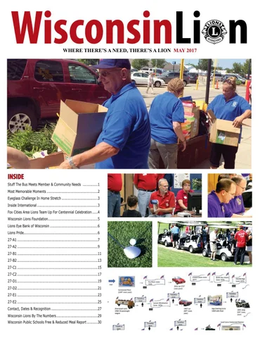 The Wisconsin Lion May 2017