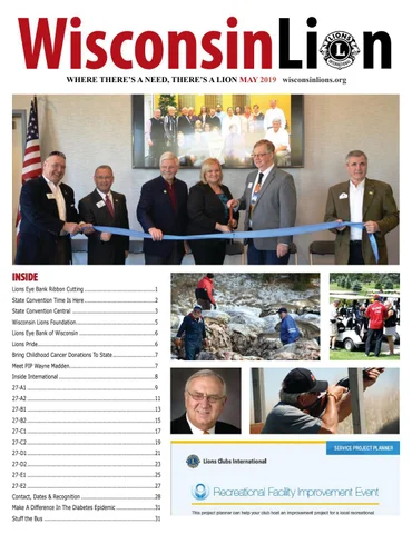 The Wisconsin Lion May 2019