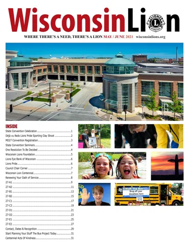 The Wisconsin Lion May/June 2021