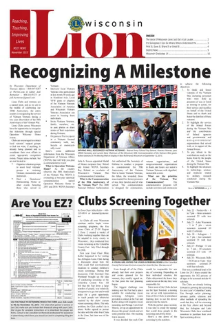 The Wisconsin Lion November 2015