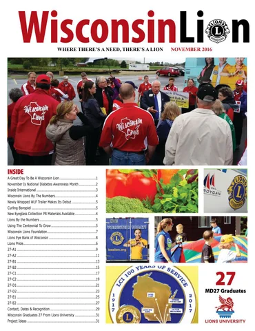 The Wisconsin Lion November 2016