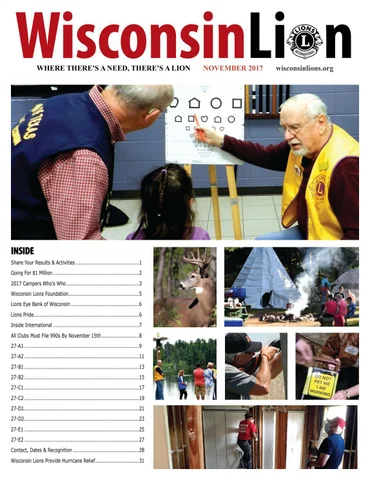 The Wisconsin Lion November 2017