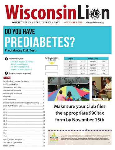 The Wisconsin Lion November 2018