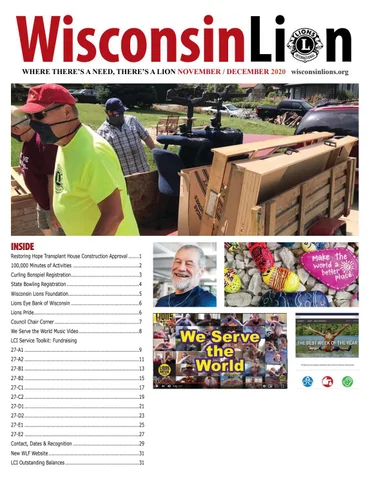 The Wisconsin Lion November/December 2020