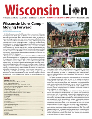 The Wisconsin Lion November/December 2023