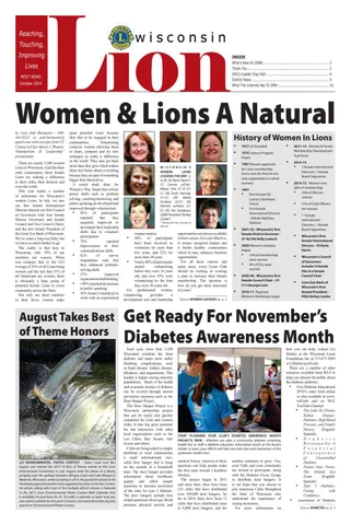 The Wisconsin Lion October 2014
