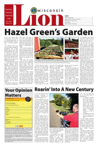 The Wisconsin Lion October 2015