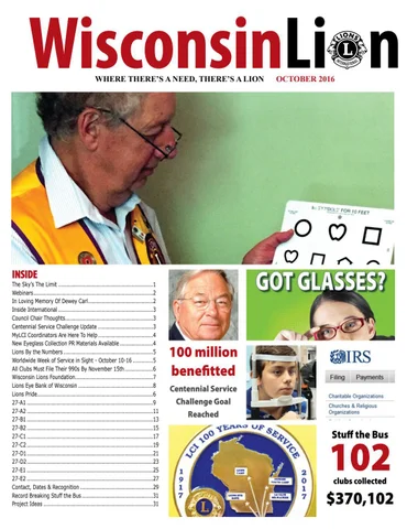 The Wisconsin Lion October 2016