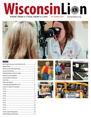 The Wisconsin Lion October 2017