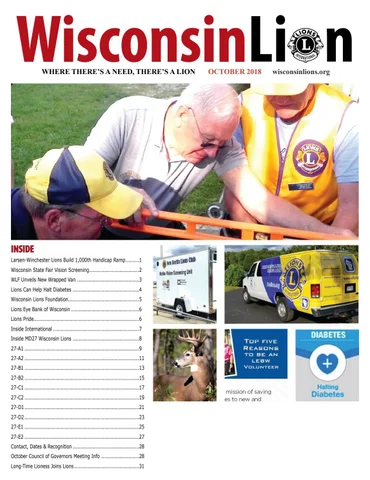 The Wisconsin Lion October 2018