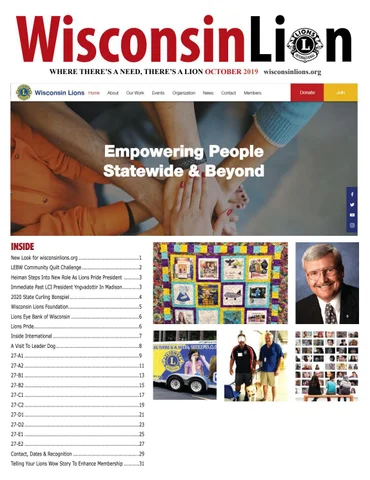 The Wisconsin Lion October 2019