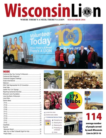 The Wisconsin Lion September 2016