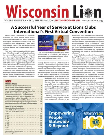 The Wisconsin Lion September/October 2021