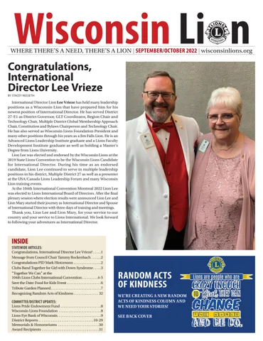 The Wisconsin Lion September/October 2022
