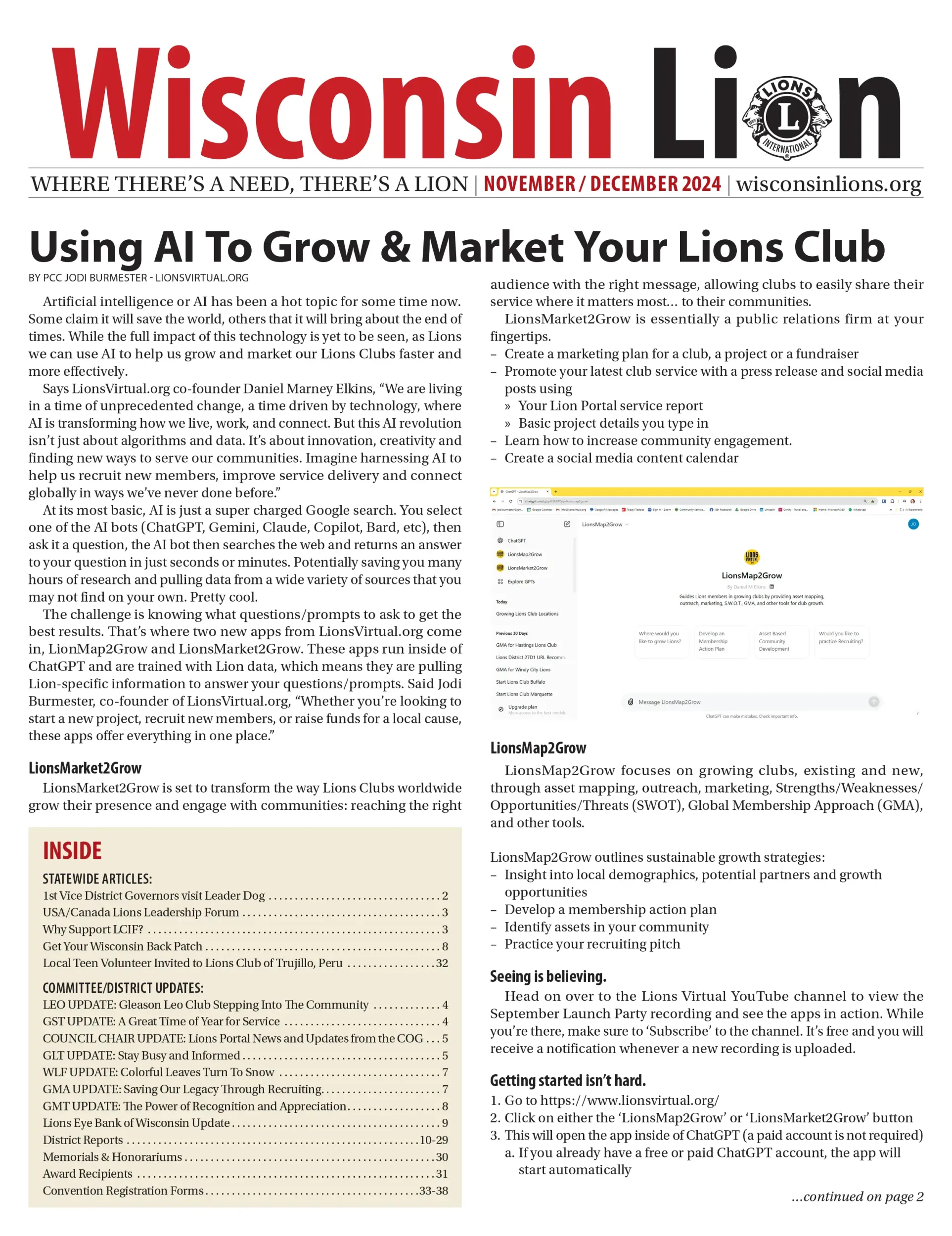 The Wisconsin Lion November/December 2024